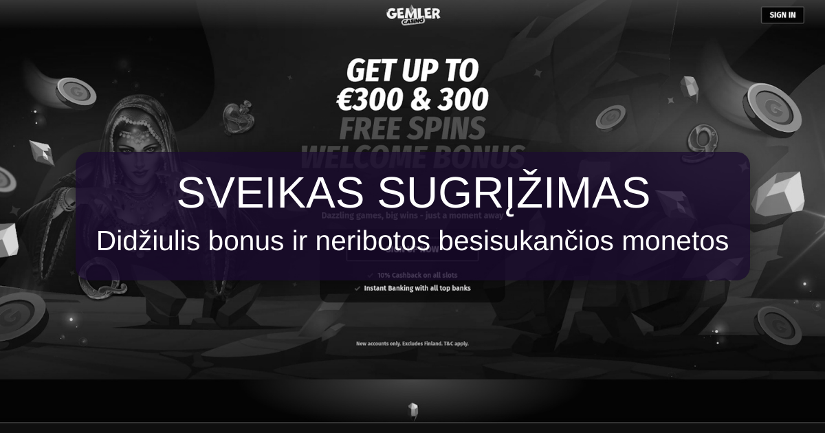 Gemler Casino Lietuva